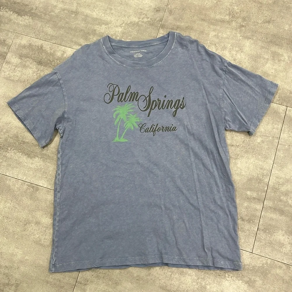 American Eagle size medium, oversized distressed T-shirt